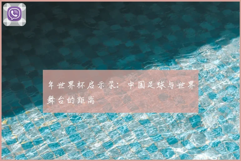 年世界杯启示录：中国足球与世界舞台的距离