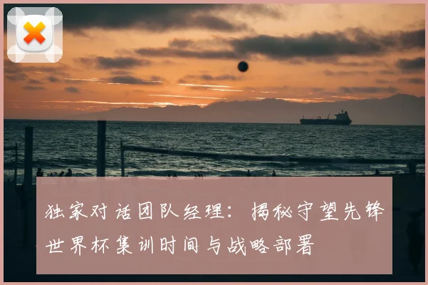 独家对话团队经理：揭秘守望先锋世界杯集训时间与战略部署